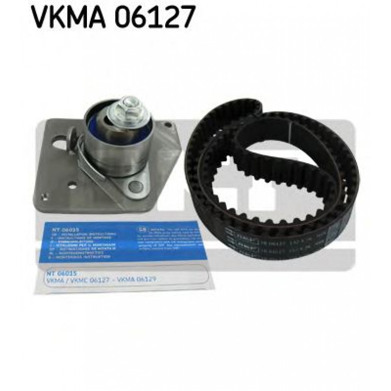 VKMA 06127 SKF Комплект (ремінь+ролики)